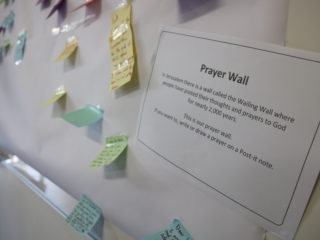 Prayer Space Activities