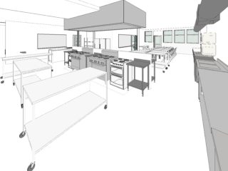 Proposed Home Ec Kitchen 1